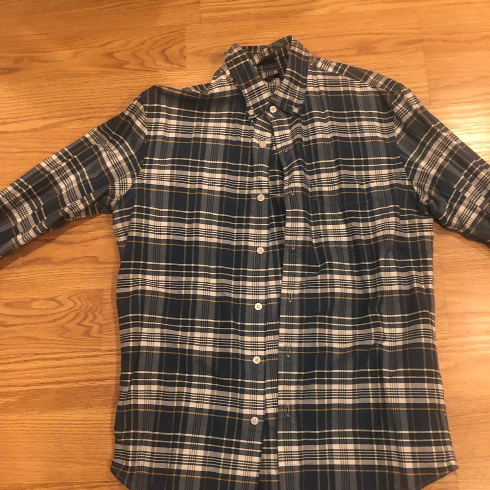J Crew plaid button down